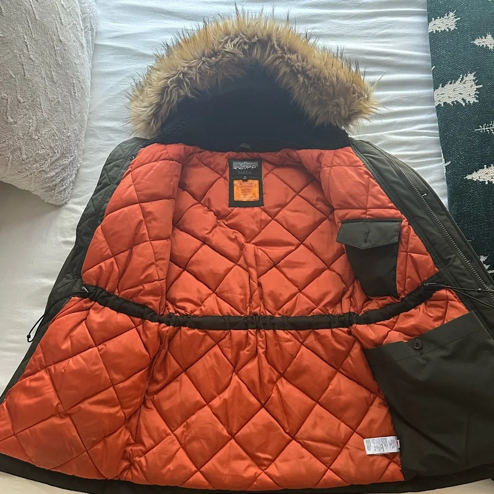 Men’s JCrew Nordic Olive Parka